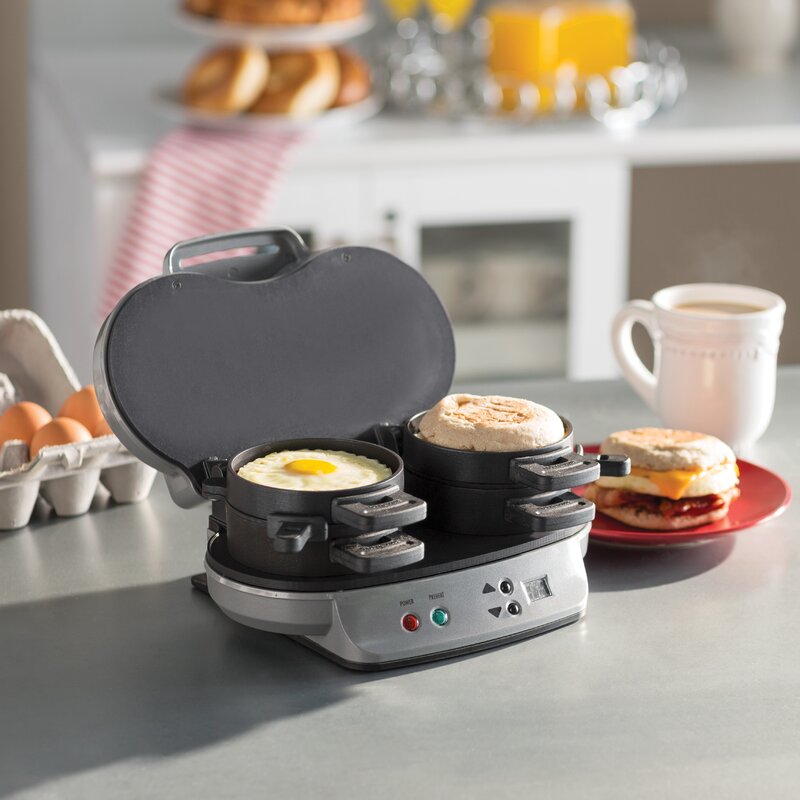 hamilton-beach-dual-breakfast-sandwich-maker-reviews-wayfair